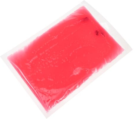 Handpflegewachs 240g mit Getrockneten Blüten, Rotes Paraffin | Pflanzliches Wachs mit Ätherischem Öl, 1 Stück, für Salon und Zuhause, Praktisch und Leicht Zufällige Farbe