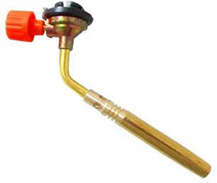 1pcs Welding Torch Butane Burner Gas Torch Flame Gun Brazing Flamethrower Outdoor Camping BBQ Soldering Heat Gun Welding Tools Soldering Brazing Blow Torch for Welding