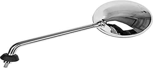 Vicma mirror replica left for Vespa LXV 50 2-stroke (06-) | Right-hand thread, round, OEM E182I, CM073410 compatible with Vespa LX 50 2-stroke year 2005-2013