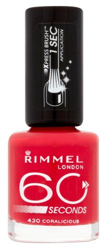 Rimmel 60 Seconds Nail Polish, Coralicious