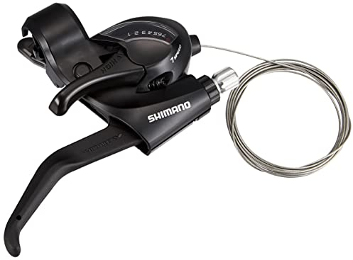 Shimano Unisex – Erwachsene ST-EF 41 Schalt-/Bremshebel, Schwarz, Einheitsgröße