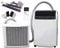 Prem-I-Air 15000 BTU Inverter (Energy Saving Design) Mobile Portable Split Air Condoner with Remote Control, Timer, Dehumidifier and Fan. Quiet Operation for Use in Homes and Offices