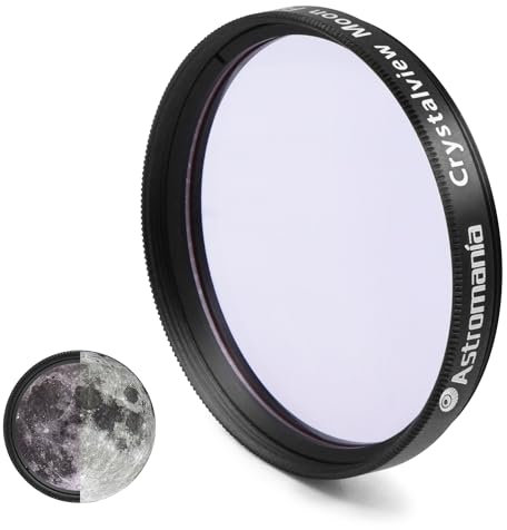 Astromania Crystalview Mondfilter, verbessernder Effekt, Glas, 2,5 cm Breite