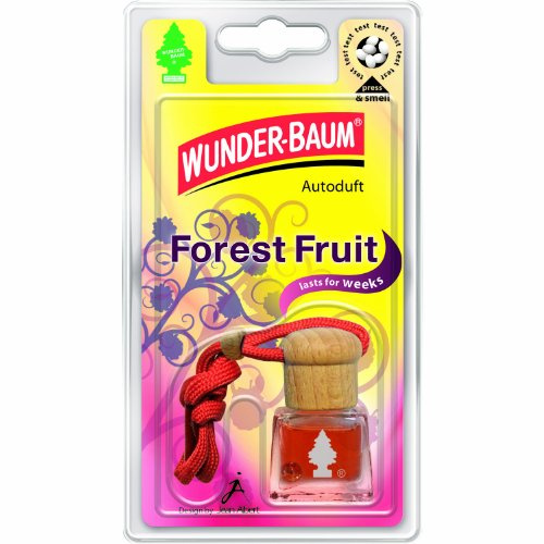 Wunder-Baum 461202/4 Lufterfrischer 4-er Set Duftflakon Forest Fruit