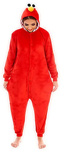 Everglamour Bodysuit Onesie/Body Suit, Red, XL