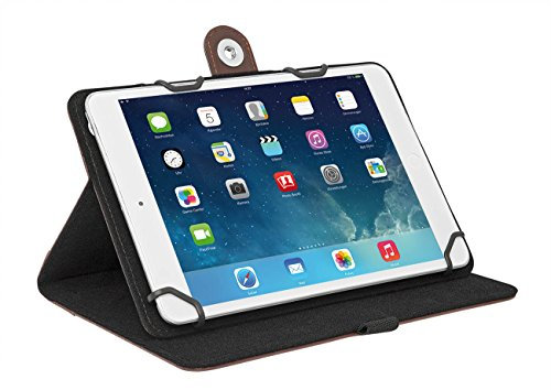 Wedo 58708007 TrendSet Case (mit Universalhalter für Tablet-PC von 20,1 cm (7,9 Zoll) bis 21,1 cm (8,3 Zoll)) braun