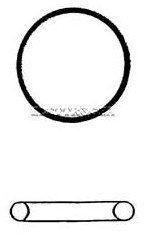 Joint centrale vapeur philips épaisseur 3,5 mm, diamètre est. 76 mm, int. 69 mm