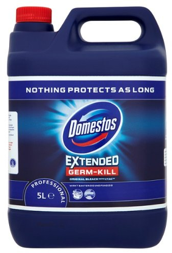 Domestos Professional Extended Germ-Kill Original Bleach wit CTAC 5L