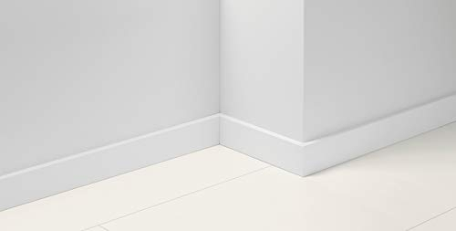 Parador Fußleisten Boden Sockelleiste SL 18 Uni Weiss Dekor D002