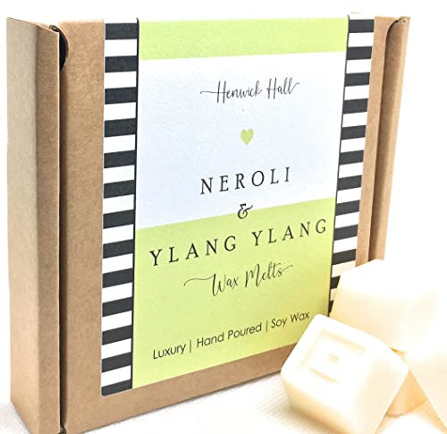 Neroli & Ylang Ylang scented soy wax melt gift box- 16 fragranced wax melts, hand poured and vegan friendly