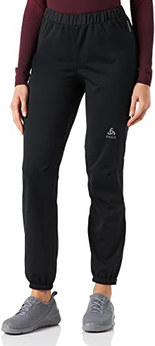 Odlo Damen Brensholmen Pants Laufbekleidung Laufhose Black - Schwarz Xs