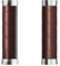Brooks Slender Leather Grips (130 + 130 mm) – Antic Brown-New22 Griff für Erwachsene, Unisex, Silver, Standard