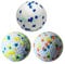 CAISHOW 3Pack Dog Ball Toys Indestructible Dog Ball Float On Water Fetch Bouncy Durable Solid Rubber Ball For Puppy Small And Medium Dogs Playing Toys (3Pcs-2.55'')