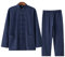 QPZK Baumwolle Leinen Tai Chi Uniform Kung Fu Anzug Chinesisch Traditionelle Kleidung Tang Anzug Herren Kampfkunst Jacke Atmungsaktiv Langarm Mantel Tops Zen Meditation Uniform, blau, XXL/3XL