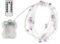Dekorative Lichterkette, 3 m amethystförmige bunte Lichterkette 30 Lichter Amethyst Kristall Lichterkette batteriebetrieben mit Fernbedienung