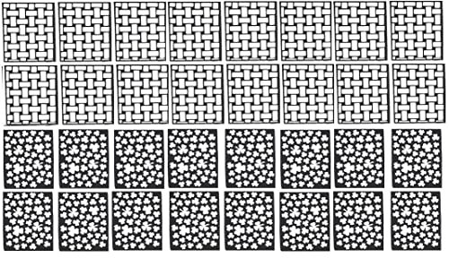 Patricks Day Ireland Collection (Clover Nail Vinyl Stencil # 123)