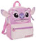 Disney Lilo and Stitch Angel-Rucksack für Mädchen, Plüsch, 3D-Schulrucksack, Mittagessen, Büchertasche, rose, Einheitsgröße