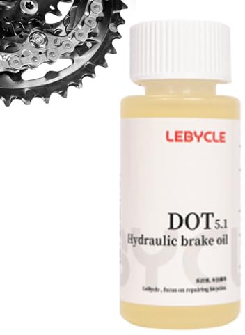 Liquide de frein hydraulique Dot - Fluide de performance stable pour systèmes de freinage hydraulique - Fournitures de cyclisme Huile de freinage Essentiels pour vélo Applicable pour les vélos Fukamou