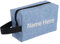 Trousse de toilette personnalisée brodée avec nom - Trousse de maquillage de voyage pour homme, femme et mari, bleu, Fashion