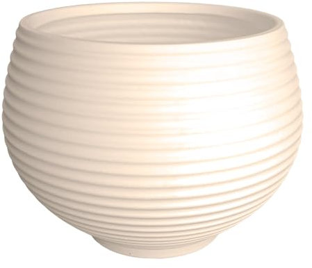 Maceta zafira Ø35 cm old cream