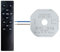 HEPBAK LED-Stromversorgung, intelligente dreifarbige Dimm-24-V-Lampe mit Vorschaltgerät, intelligente Dimm-Fernbedienung (Color : L Type 1.75A 70W)