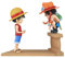 Banpresto Figura de Acción Monkey D. Luffy & Portgas D. Ace One Piece - World Collectable Log Stories 8 cm Multicolor BP89475P