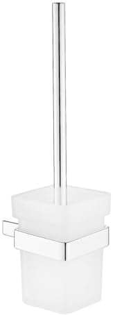 Brosse Toilette WC et Support - Brosse WC Chromé Brosse Toilette Suspendu - Balai Toilette WC en SUS304 Acier Inoxydable SHUNLI
