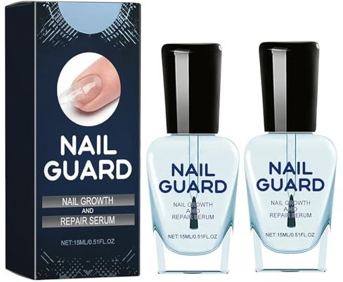 2pcs Nail Serum for Growth and Strength, 2 * 15ml Treatment for Weak and Damaged Nails/Toenails