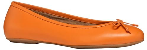 Geox Damen D Palmaria B Ballet Flat, Orange, 38.5 EU