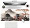FYting Tappetino Mouse xxl,Tappeto Mouse Anime 900x400,Tappetino Mouse Gaming Grande,Base Antiscivolo in Gomma Naturale, Impermeabile e Antimacchia, Adatto per PC, MacBook, Laptop(Cortile)