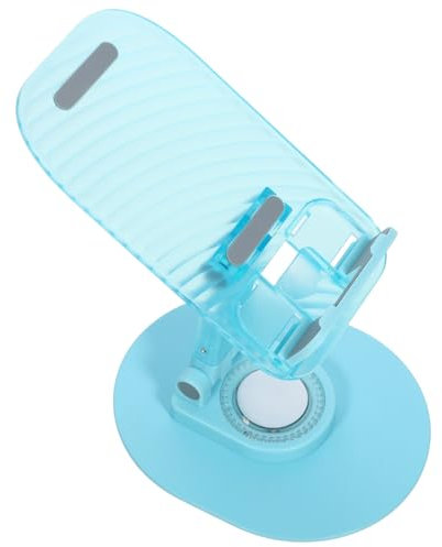 ULDIGI Faltbarer Handyhalter aus Acryl Drehbar und Stabil für Smartphone und Tablette für Büro und Reisen