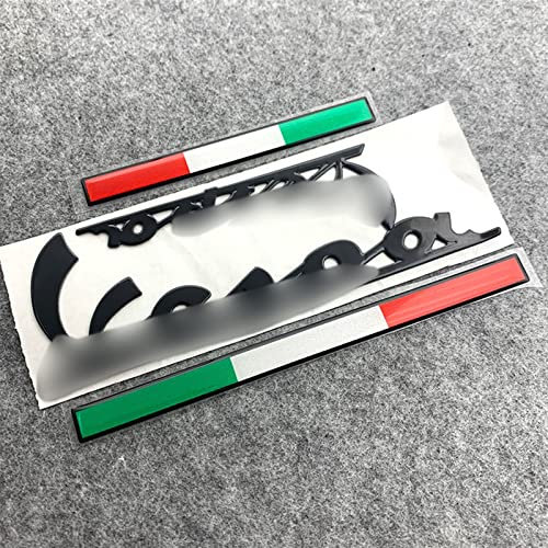 WARFEL Zubehör 3D-Motorrad-Logo-Aufkleber Für Vespa ET2 ET4 ET8 GT GTS PL PX LX LXV GTV 50 125 150 170 200 250 300 Tank Scooter Heckaufkleber