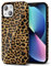 Svanove Cheetah Print Phone Case for iPhone 13/14 Case Girly Trendy Leopard Pattern, Retro Cool Animal Print, Luxury Cute Case for Women, Aesthetic Y2k Hard Shell Plastic, Brown Fall