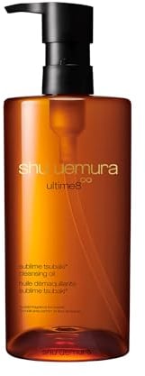 shu uemura Ultime8 Sublime Tsubaki Cleansing Oil, Gentle Makeup Remover and Facial Cleanser for All Skin Types, 15.2 Fl. Oz.