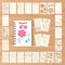 Yesaler Bullet Journal Schablonen Set Tagebuch Schablonen Malerei Vorlagen für Tagebuch Notizbuch Scrapbooking DIY 26 Stück