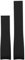 ENFYUSTR Gummi Silikon Uhrenarmband Wasserdicht Armband Armband for TAG HEUER AQUARACER 300 WAY201B(Black-no buckle)