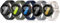 aceyoon 5 Pack Correa para Samsung Galaxy Watch 7 FE 6 5 4 40mm 44mm/Watch 6 Classic 43mm 47mm/4 Classic 42mm 46mm/5 Pro 45mm, Pulsera de Silicona Suave 20mm para Mujer Hombre