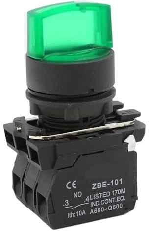 Interrupteur sélecteur XB5-AK33M3 avec bouton-poussoir lumineux à LED
