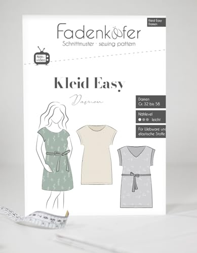 Papierschnittmuster Kleid Easy Damen