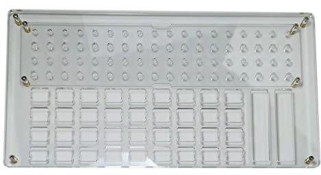 KAHDGSS Switch Lube Station 36 Hole Switches Lubrication for Mechanical Keyboard Lube Lubing Platform