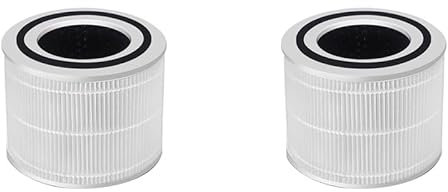 hGiesXgyN 2X PM2.5 Hepa Filter for Levoit Air Purifier for Core 200 Activated Carbon Filter for Core 200S Air Purifier Filter