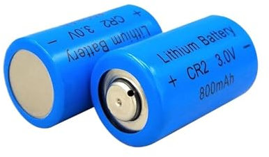 2 batterie al litio non ricaricabili CR2 3V 800mAh for telemetro for fotocamera
