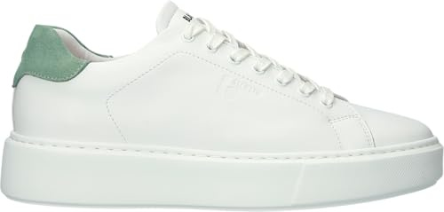 Blackstone Damen - Sneaker FL728 in weiß Glattleder