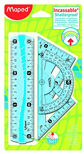 Mapped 244069 Mini kit righe, squadre e goniometro [Italia]
