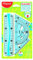 Mapped 244069 Mini kit righe, squadre e goniometro [Italia]