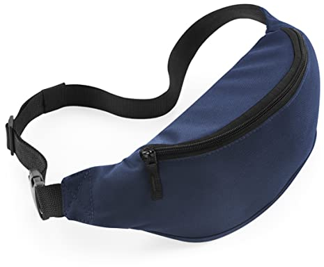 BagBase Belt Bag, French Navy, ca. 38 x 14 x 8 cm