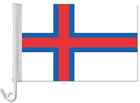 Everflag Auto-Fahne: Färöer - Premiumqualität