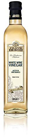 Filippo Berio Aceto Di Vino Bianco 500ml (Confezione da 6)
