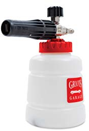 Griot's Garage The BOSS Schaumkanone, Hochdruckreiniger-Schaumpistole, verstellbare Düse, Edelstahl-Innenseite, Auto-Mix-Verdünnung mit Griot's Seifen, BF302