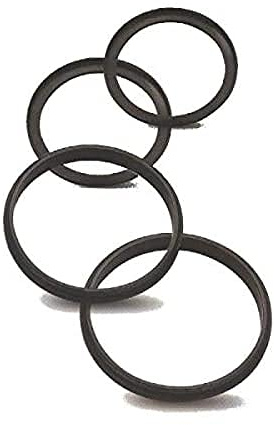 Caruba Step-up/down Ring 74mm – 72mm Adapter für Kamera-Objektive (7,4 cm, 7,2 cm, schwarz)